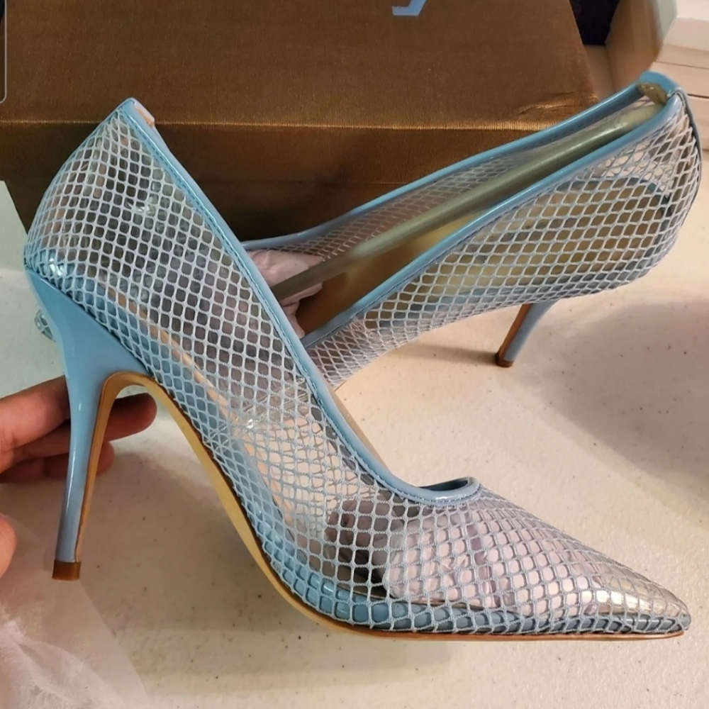 Stiletto Heels Slip on Dress Shoes
